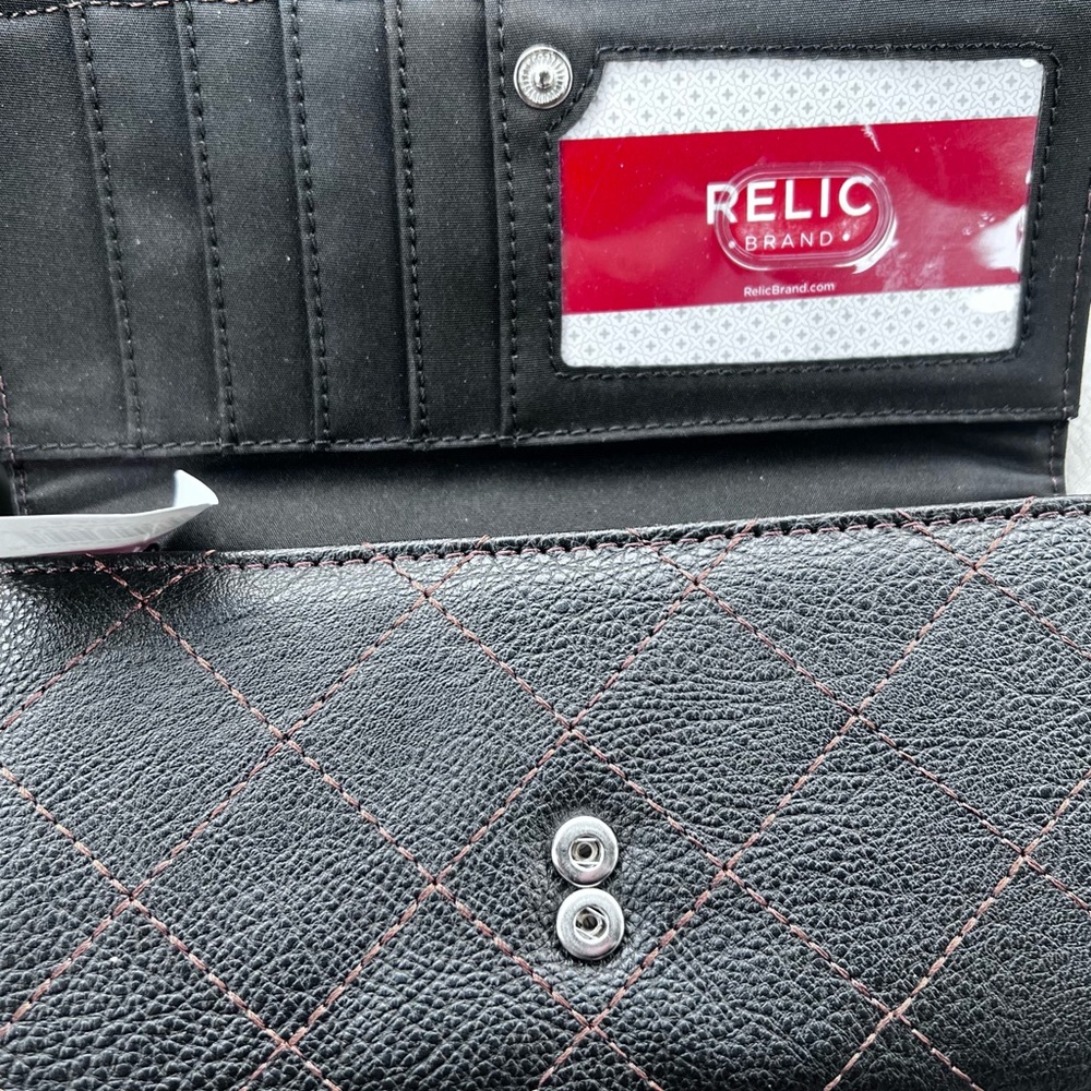 Relic Black Quilted Women's Bag